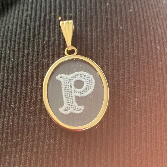 Jewelry - Gold Initial Pendant P